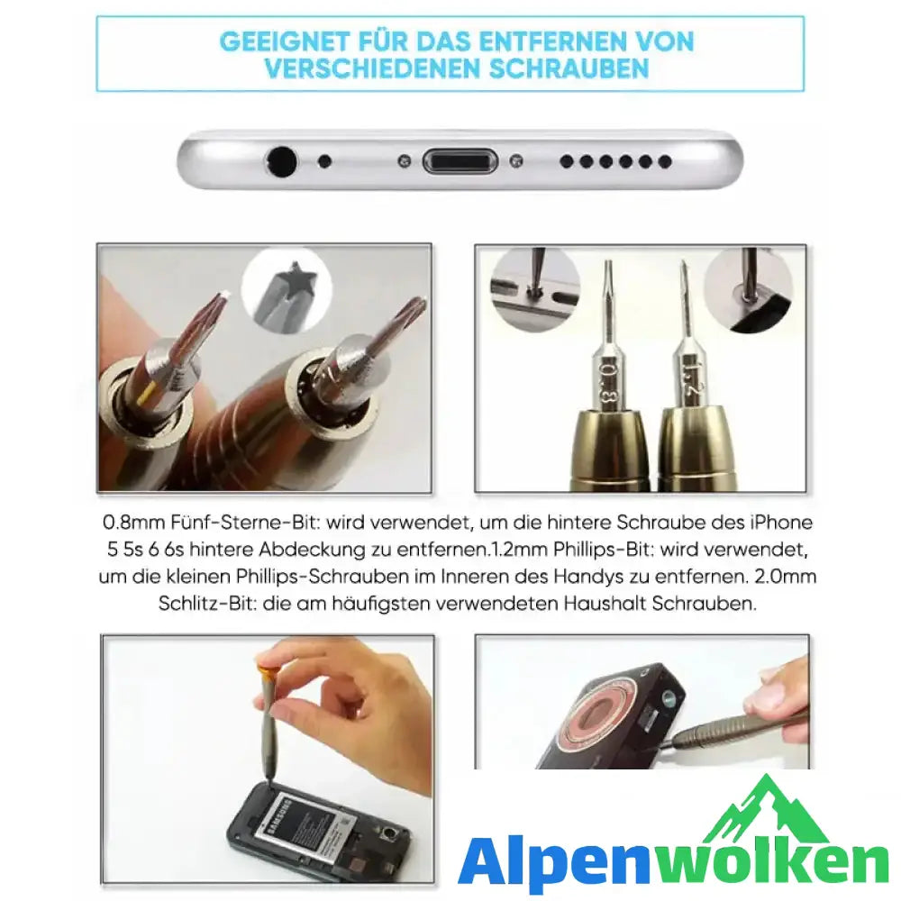 Alpenwolken - 🔥50% Rabatt🔥25 in 1 Schraubendreher-Set