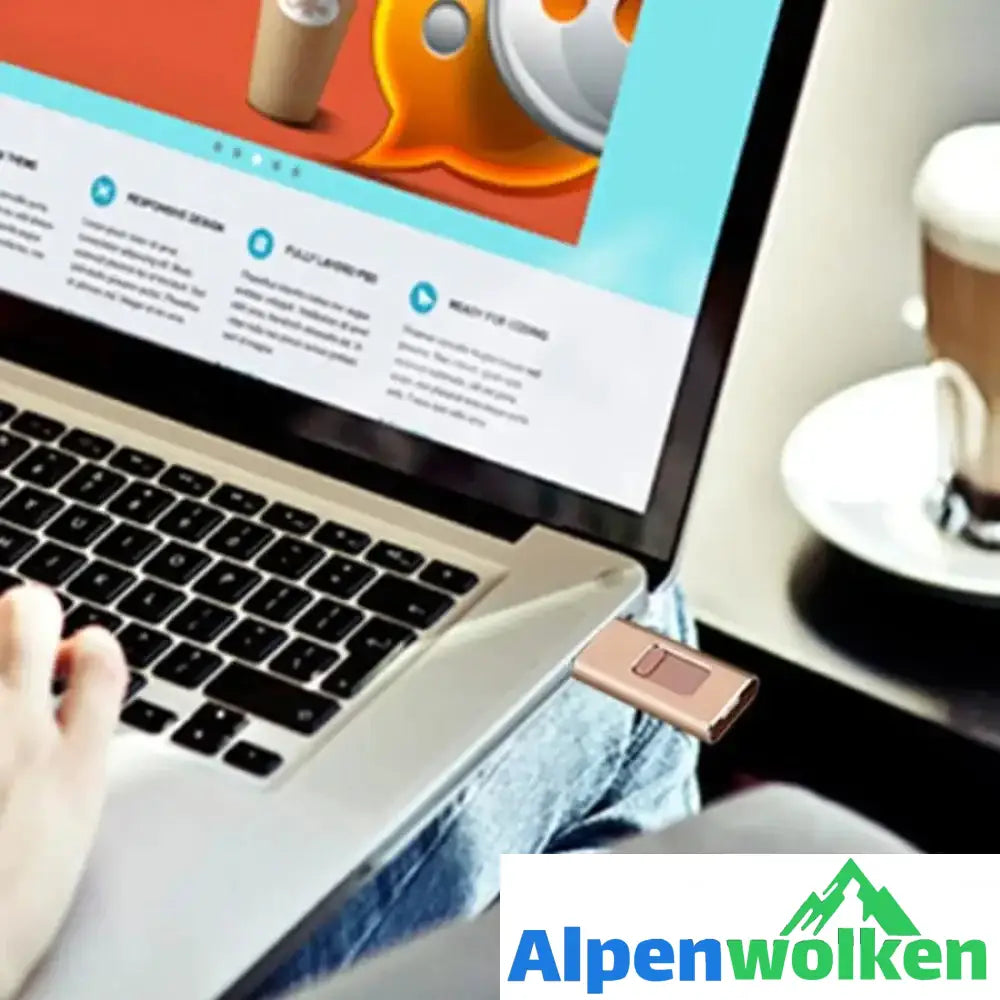 Alpenwolken - 🎊50% RABATT🎊4- in- 1 USB-Massenspeicher