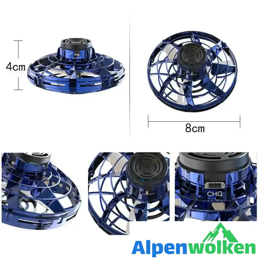 Alpenwolken - 🎁50% Rabatt🎁Fliegender Kreisel UFO