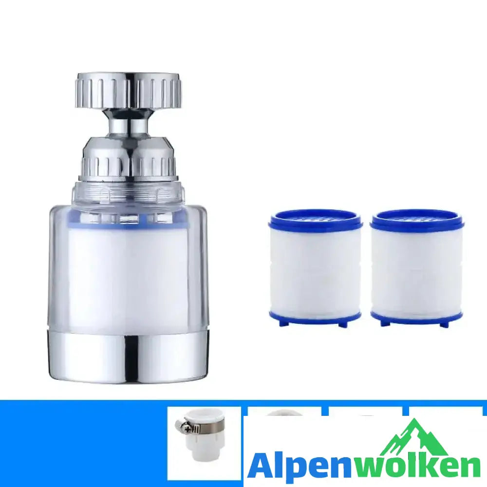 Alpenwolken - 💦50% Rabatt✨Küche Wasserfilter Wasserhahn Kurzer Stil + 2 Filter + freier Mehrzweckstecker