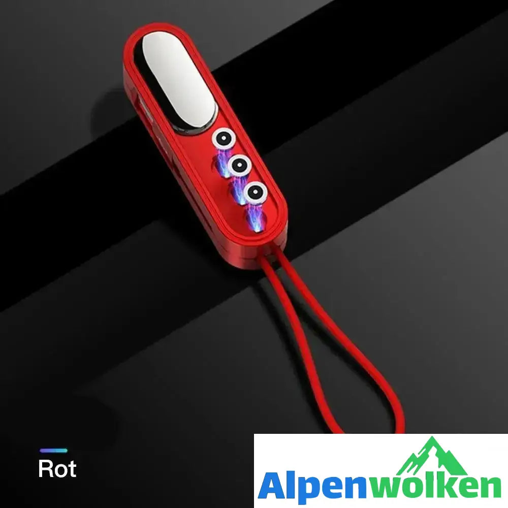 Alpenwolken - 🔥50% Rabatt🔥Schickplatz 3-in-1 magnetisches tragbares Ladekabel rot