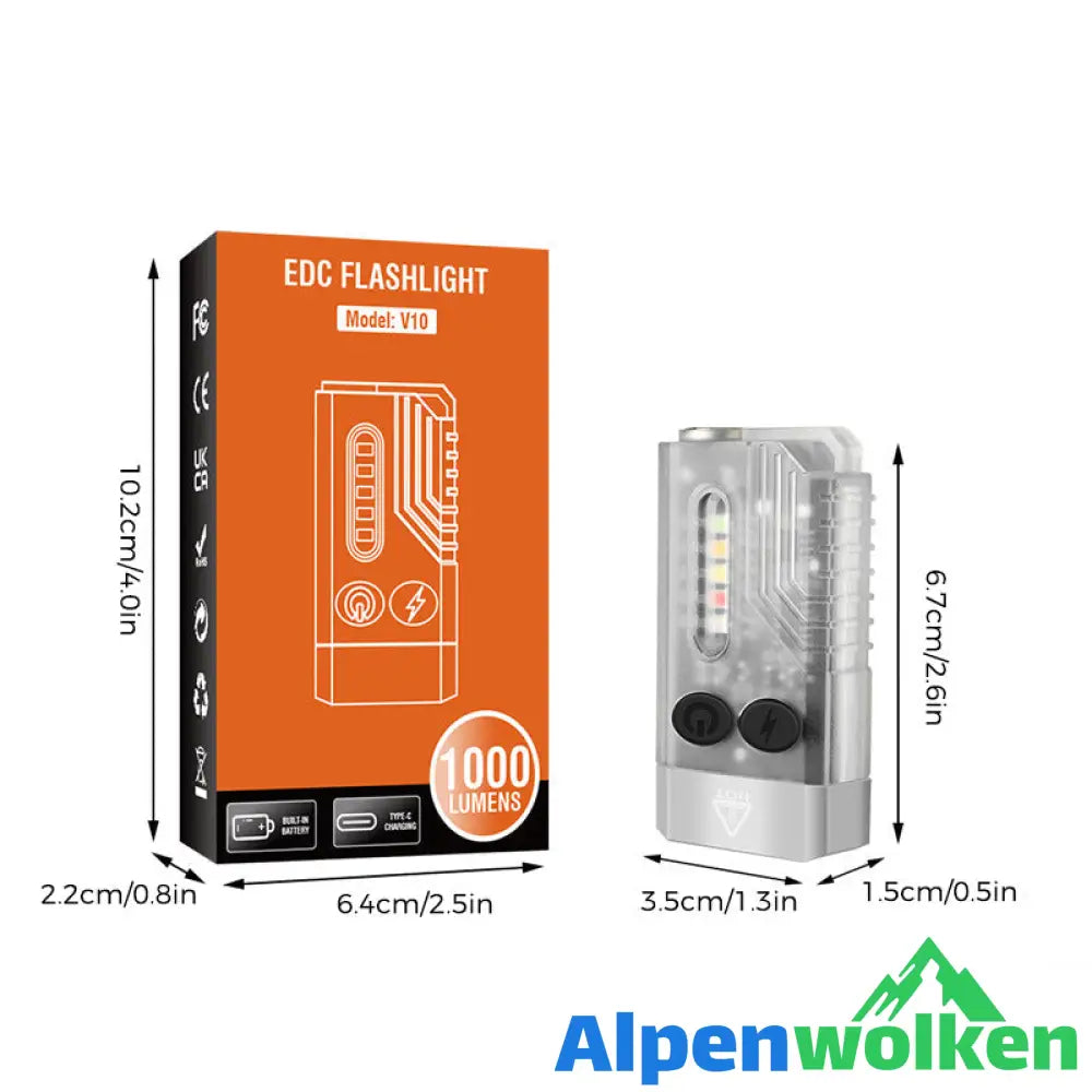 Alpenwolken - ✨50% Rabatt✨Tragbare Mini-Taschenlampe V10