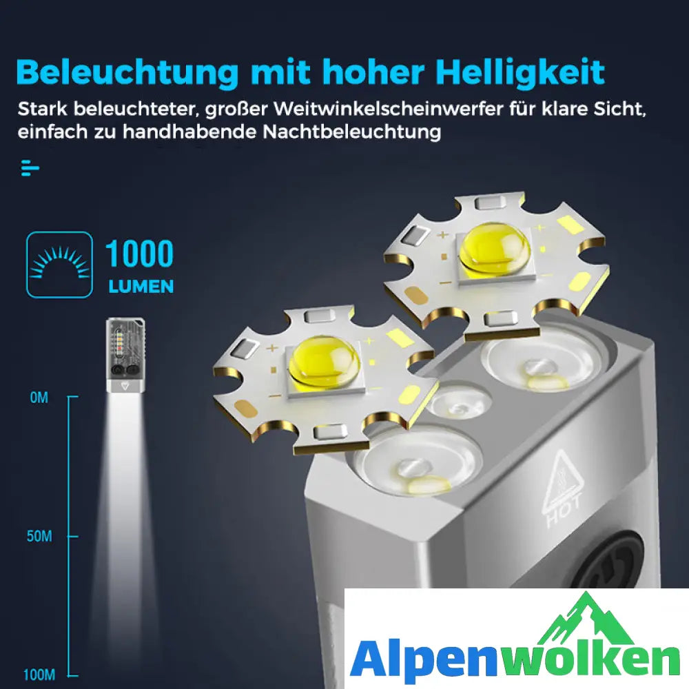 Alpenwolken - ✨50% Rabatt✨Tragbare Mini-Taschenlampe V10