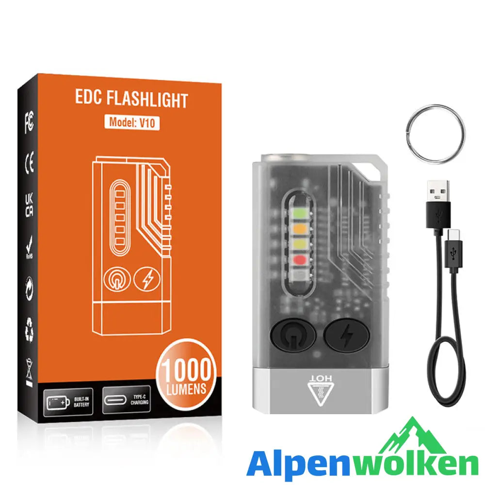 Alpenwolken - ✨50% Rabatt✨Tragbare Mini-Taschenlampe V10