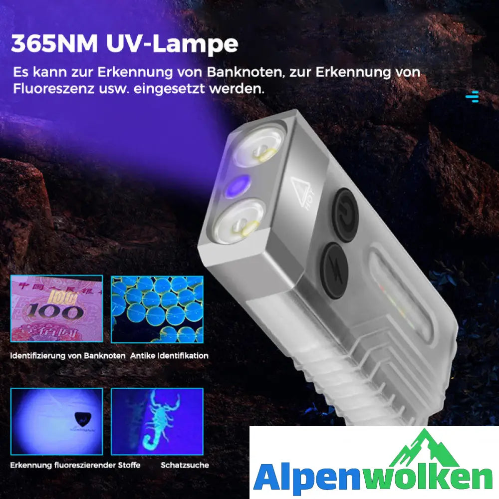 Alpenwolken - ✨50% Rabatt✨Tragbare Mini-Taschenlampe V10