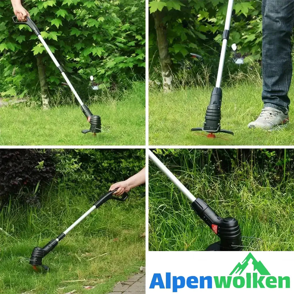 Alpenwolken - 🔥50% Rabatt🏡Tragbarer intelligenter kabelloser elektrischer Rasenmäher/Trimmer & Edge