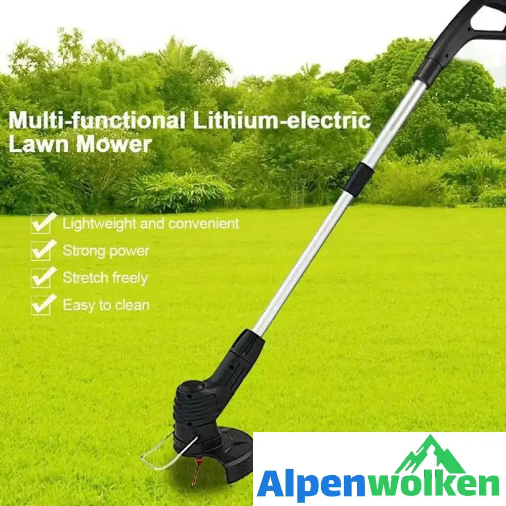 Alpenwolken - 🔥50% Rabatt🏡Tragbarer intelligenter kabelloser elektrischer Rasenmäher/Trimmer & Edge