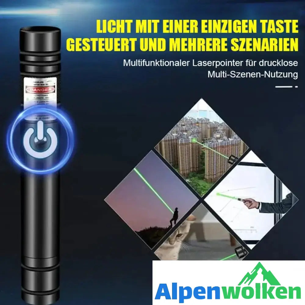 Alpenwolken - 🔦50% Rabatt🔥USB-Laser-Taschenlampe