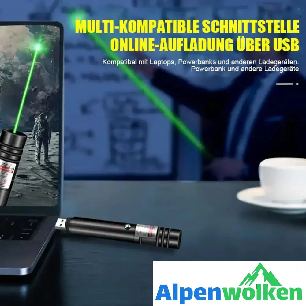 Alpenwolken - 🔦50% Rabatt🔥USB-Laser-Taschenlampe