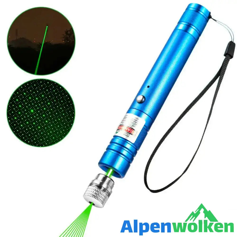 Alpenwolken - 🔦50% Rabatt🔥USB-Laser-Taschenlampe Blaue Taschenlampe Mehrere Strahlen