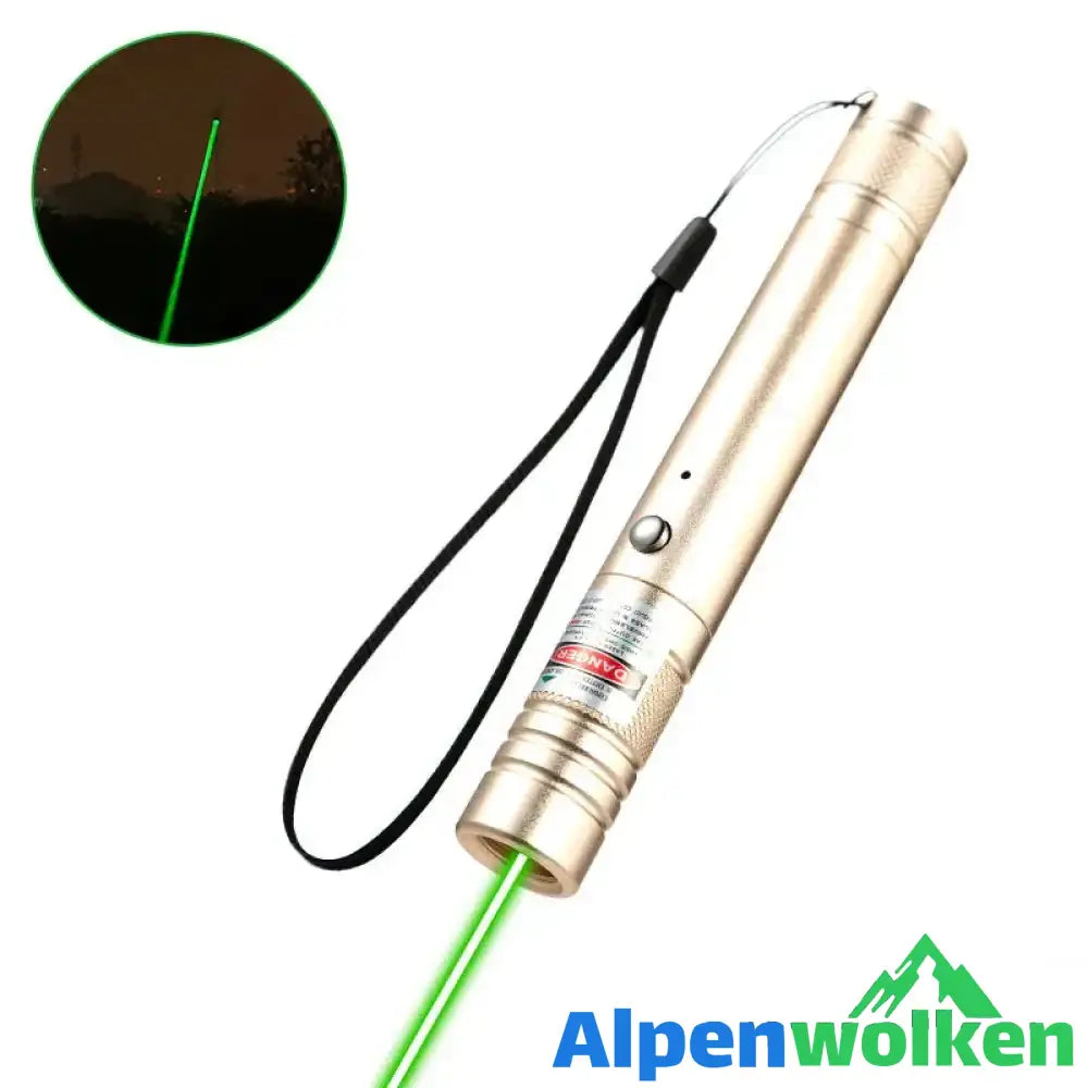 Alpenwolken - 🔦50% Rabatt🔥USB-Laser-Taschenlampe Goldene Taschenlampe Einzelner Strahl