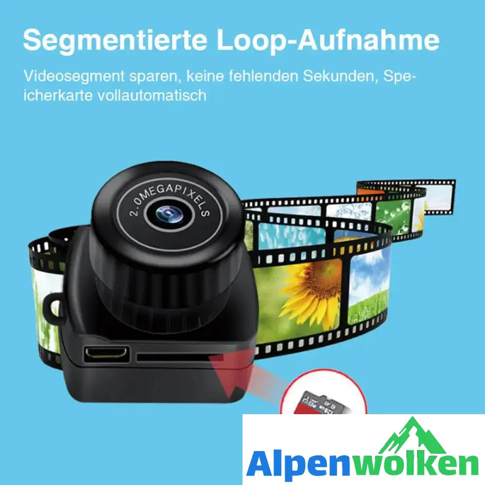 Alpenwolken - 📸55% Rabatt📸Mini-DV/DVR-Kamera