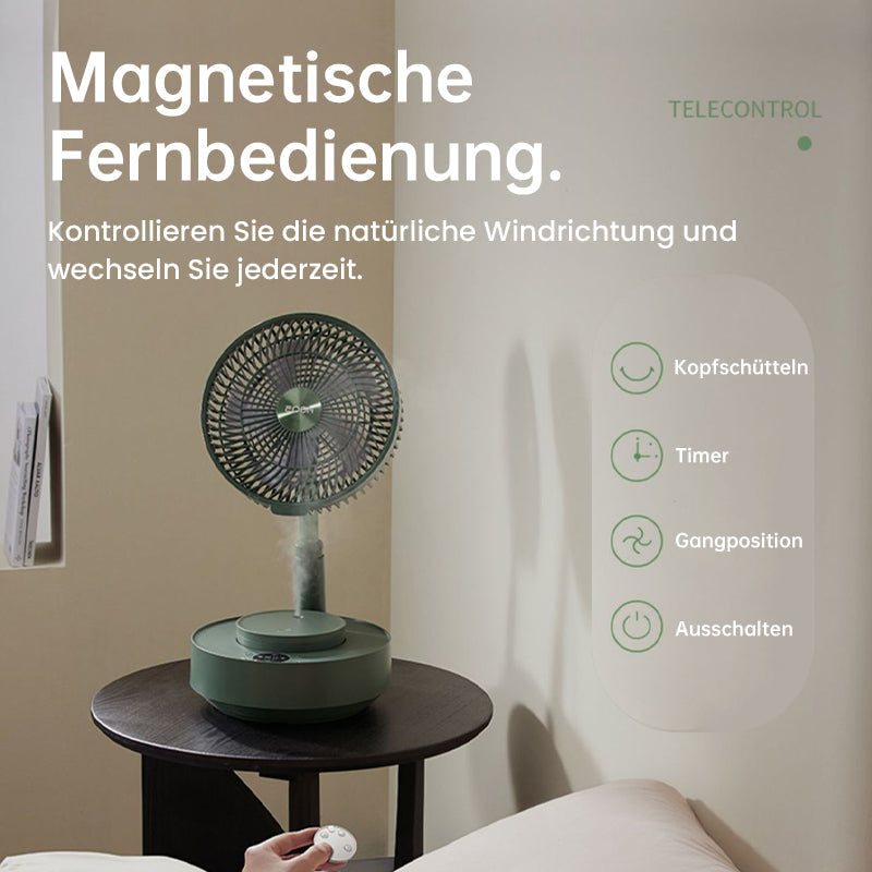 Alpenwolken - Teleskop-Klappventilator