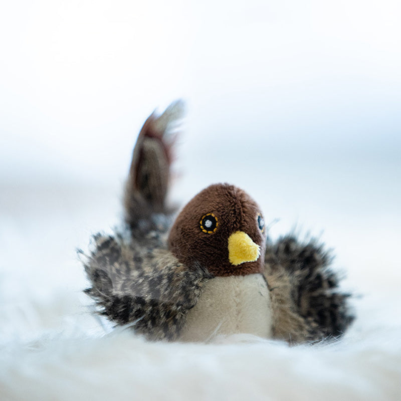 Alpenwolken - Katzenspielzeug - Simulierter zwitschernder Vogel