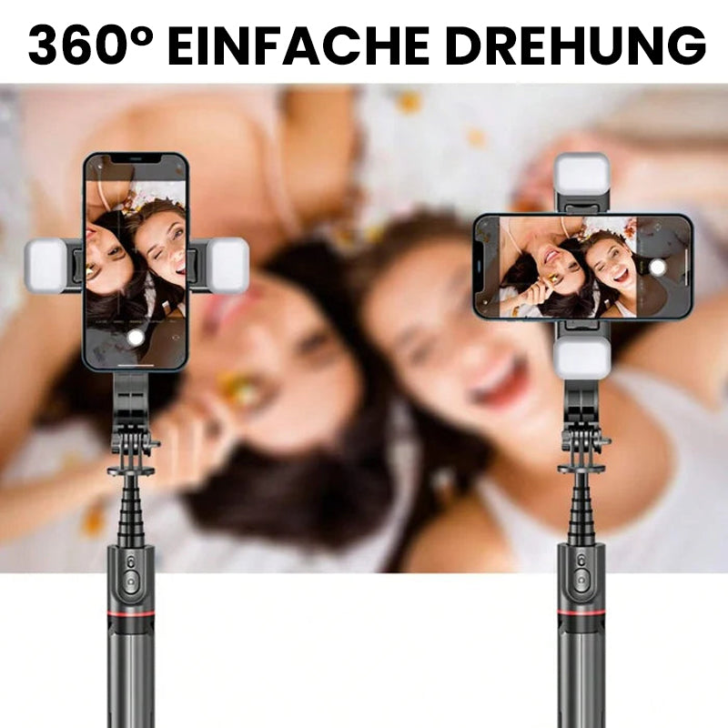 Alpenwolken - Faltbares Selfie-Stick-Stativ