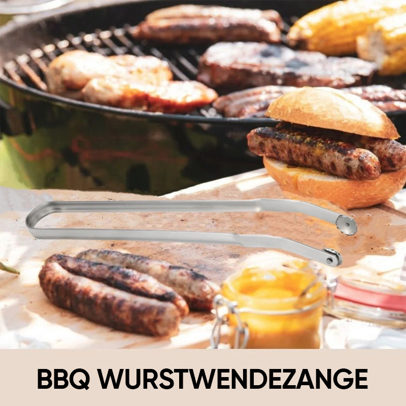 Alpenwolken - Zange zum Wenden von BBQ-Würstchen