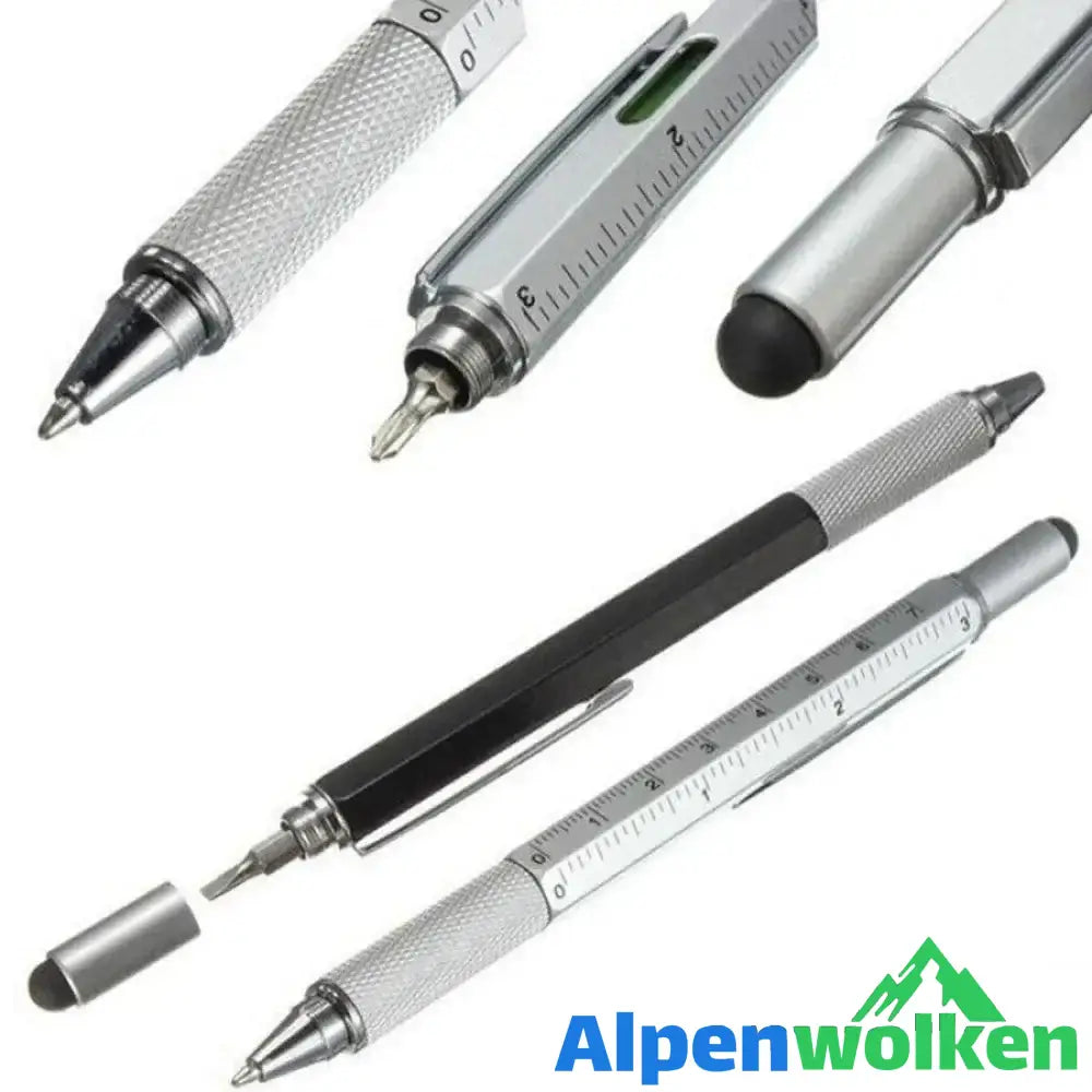 Alpenwolken - 7-in-1 Multifunktionaler Schraubendreher-Stift