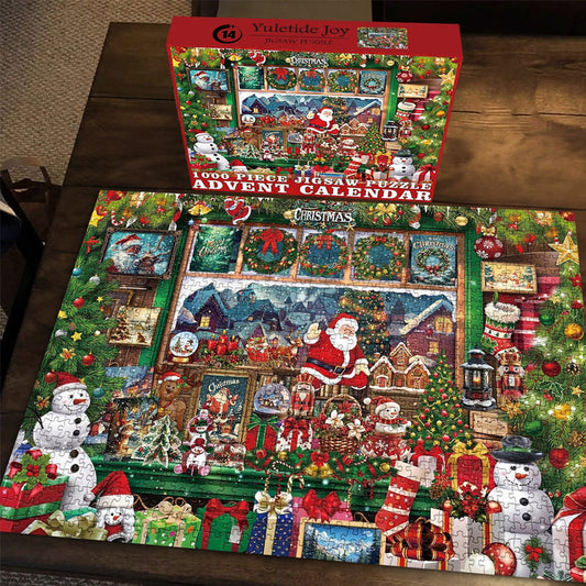 Alpenwolken - Weihnachtsfreude Adventskalender Puzzle 1000 Teile