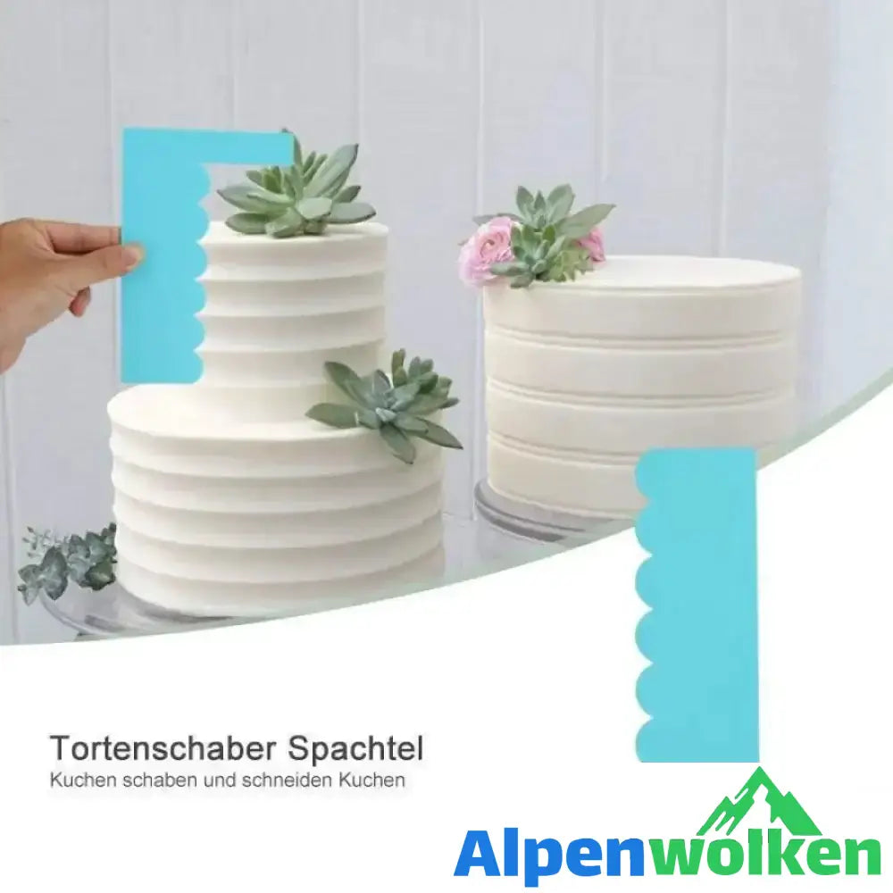 Alpenwolken - 8-Style-Kuchenschaber notwendig für Kuchenliebhaber