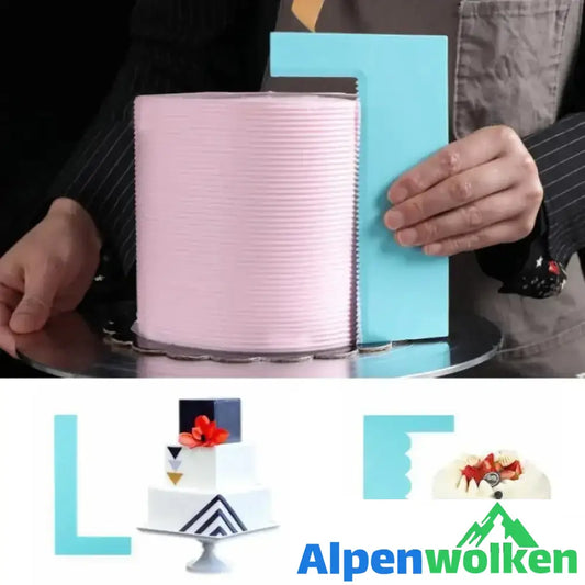 Alpenwolken - 8-Style-Kuchenschaber notwendig für Kuchenliebhaber