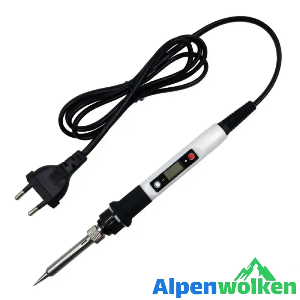 Alpenwolken - 800W Digitalanzeigethermostat elektrisches Bügeleisen