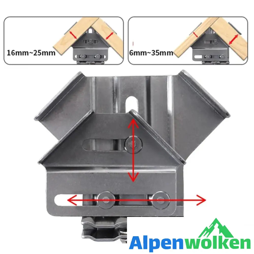 Alpenwolken - 90-Grad-Klemmen für die Holzbearbeitung