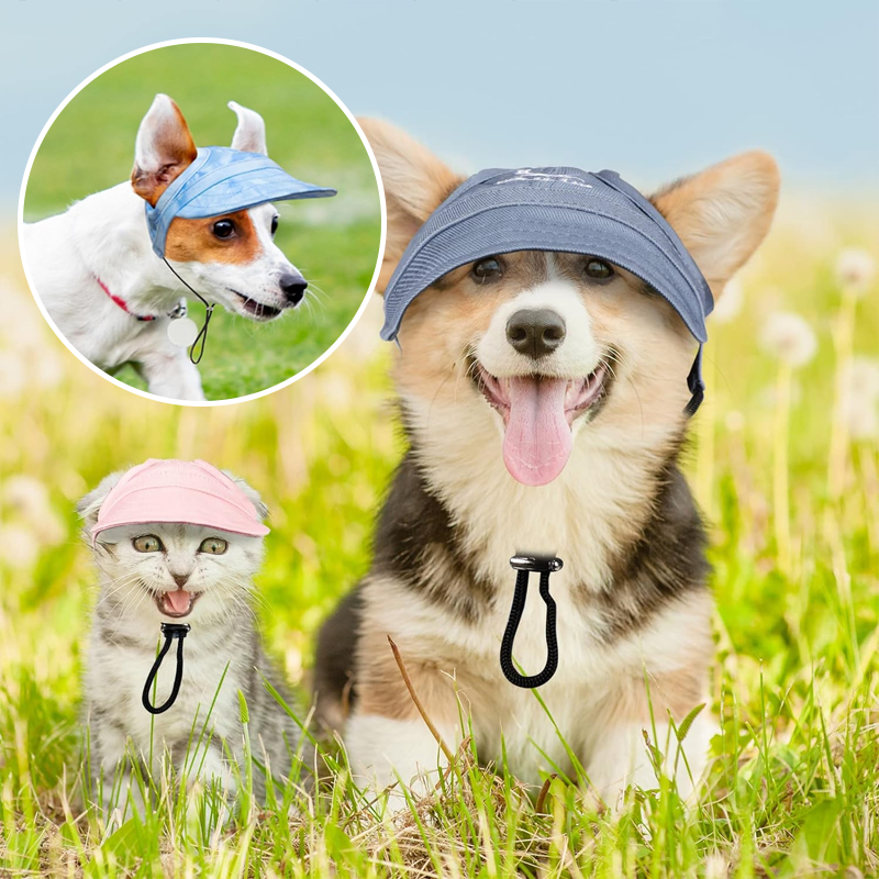 Alpenwolken - Outdoor-Sonnenschutzhaube für Hunde