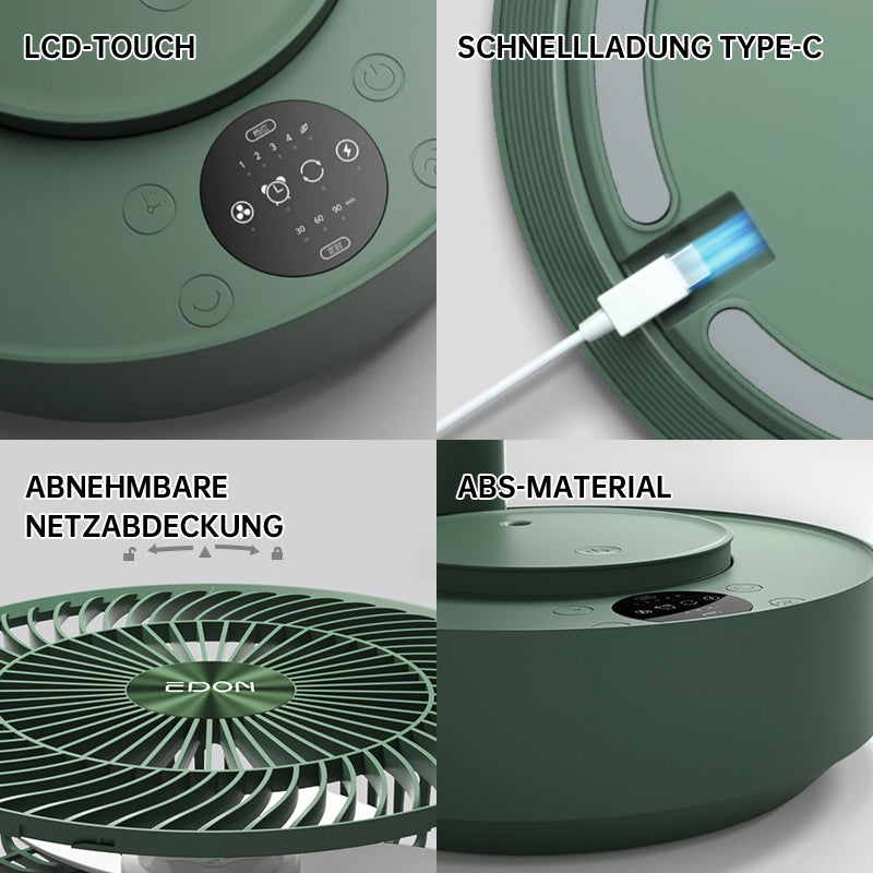 Alpenwolken - Teleskop-Klappventilator