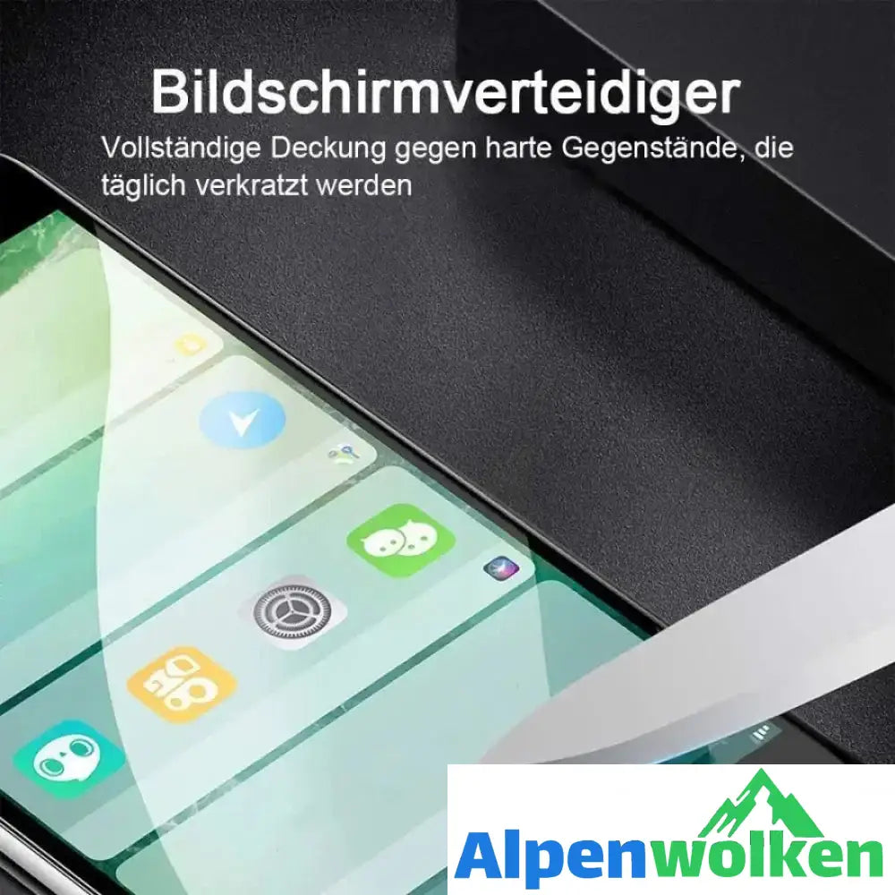 Alpenwolken - 9D Gehärtetem Glas 3D Touchscreen Schutzfolie