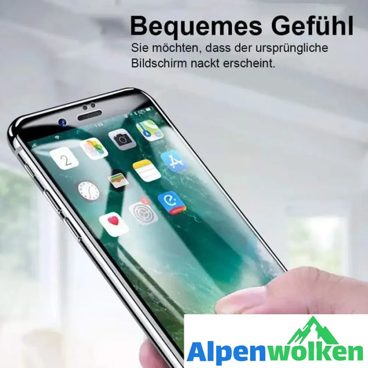 Alpenwolken - 9D Gehärtetem Glas 3D Touchscreen Schutzfolie