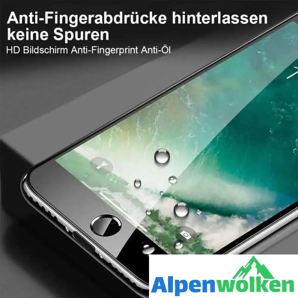 Alpenwolken - 9D Gehärtetem Glas 3D Touchscreen Schutzfolie