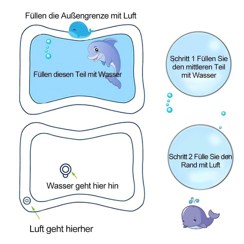 Alpenwolken - Sensorische Wassermatte für Haustiere