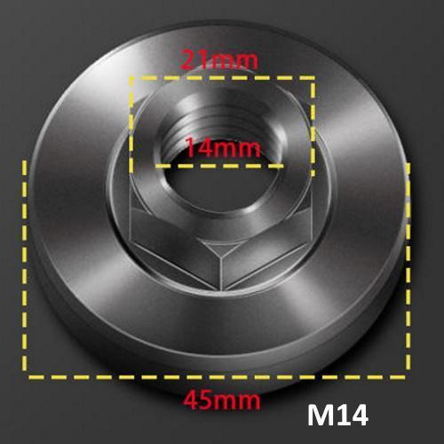 Alpenwolken - Einfache Sicherungsmutter für Winkelschleifer
