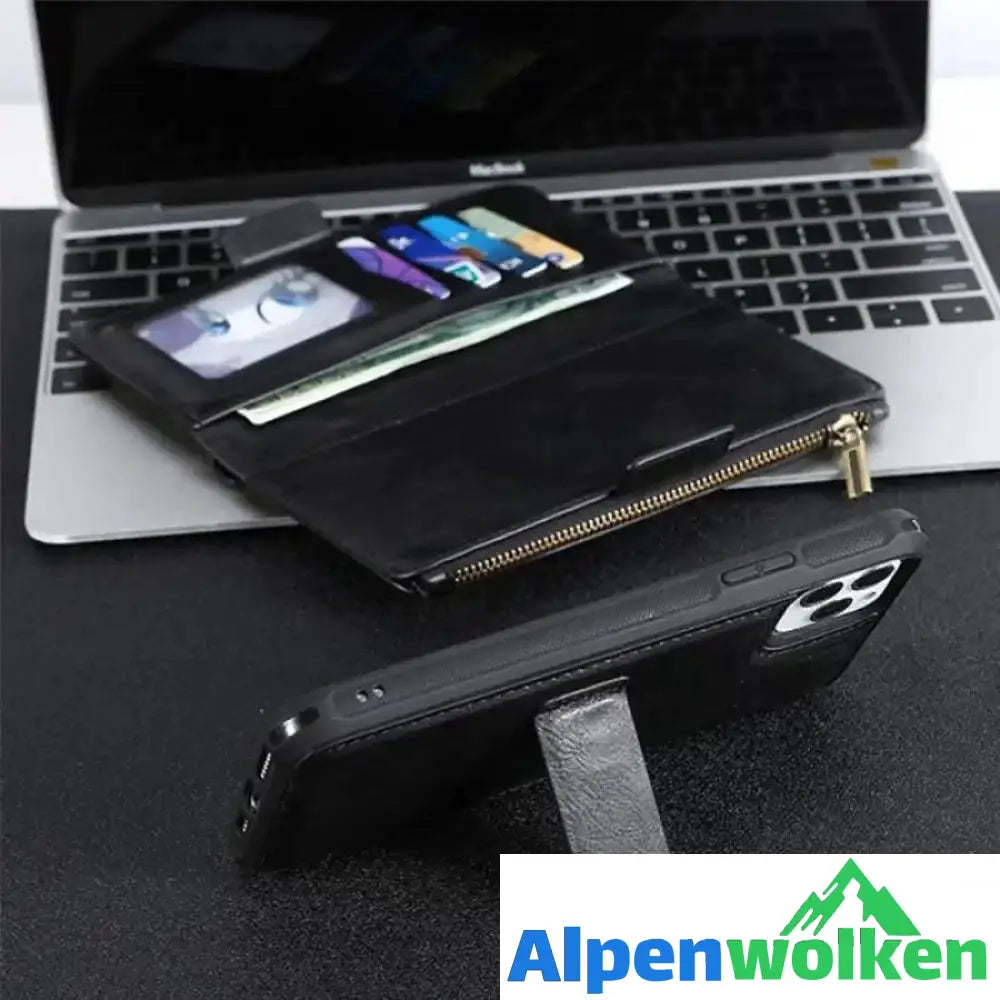 Alpenwolken - Abnehmbare Magnethülle für Iphone mit Armband