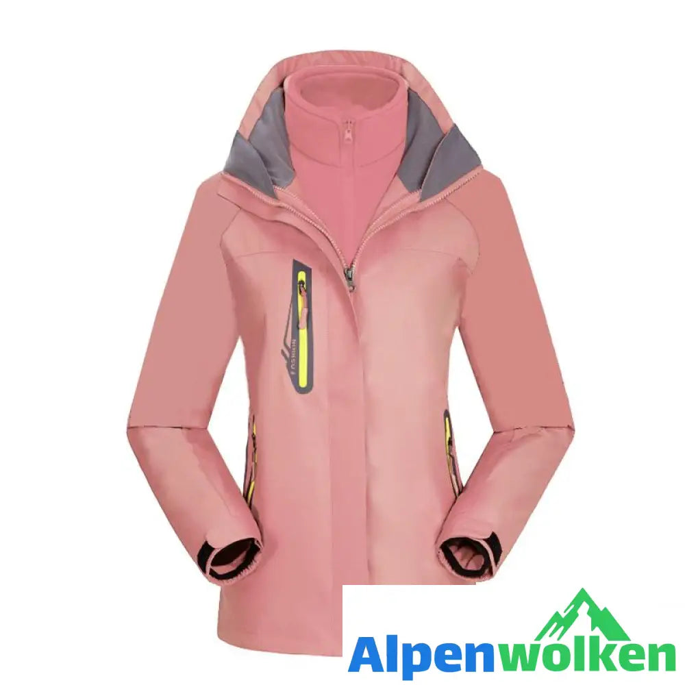 Alpenwolken - Abnehmbare wind- und wasserdichte Jacke