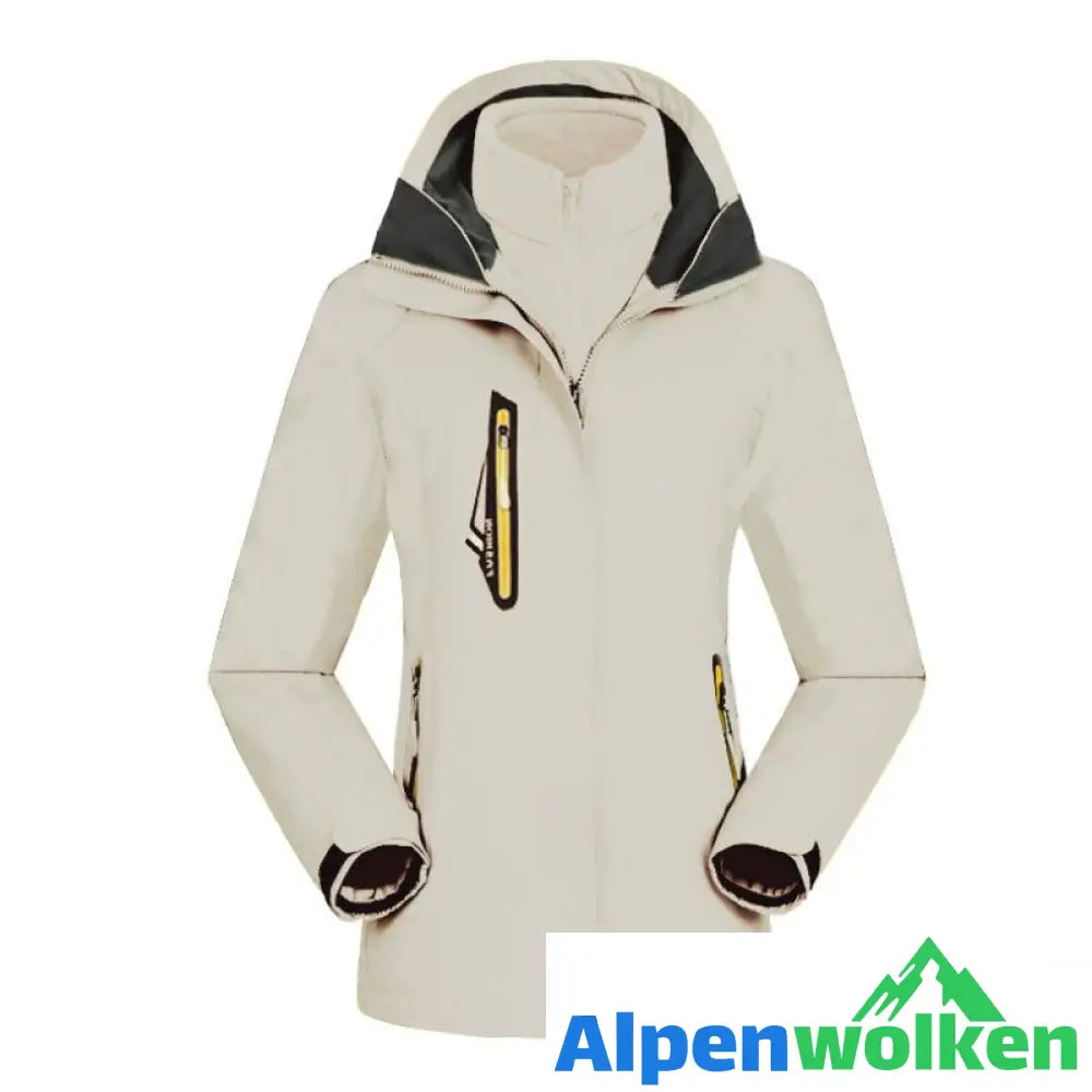 Alpenwolken - Abnehmbare wind- und wasserdichte Jacke