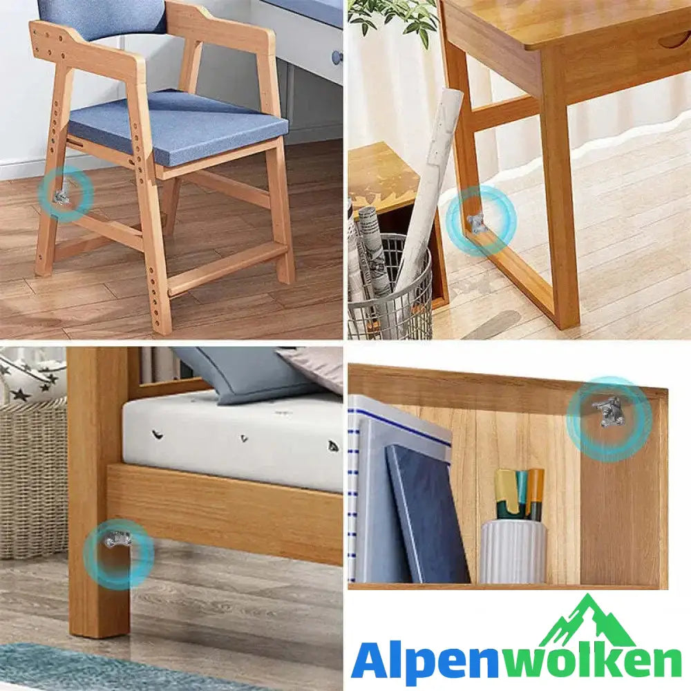 Alpenwolken - Abnehmbarer Kombinations-Schmetterlings-Eckcode