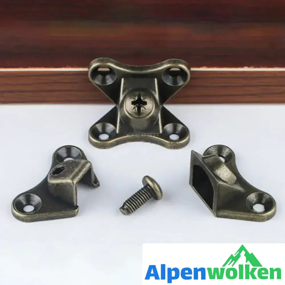 Alpenwolken - Abnehmbarer Kombinations-Schmetterlings-Eckcode antik plattiert 10 Stk