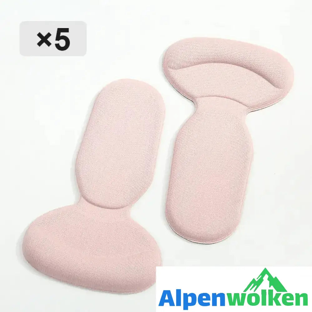 Alpenwolken - Abriebfestes Fersenpolster aus Schwamm rosa 5 Paare