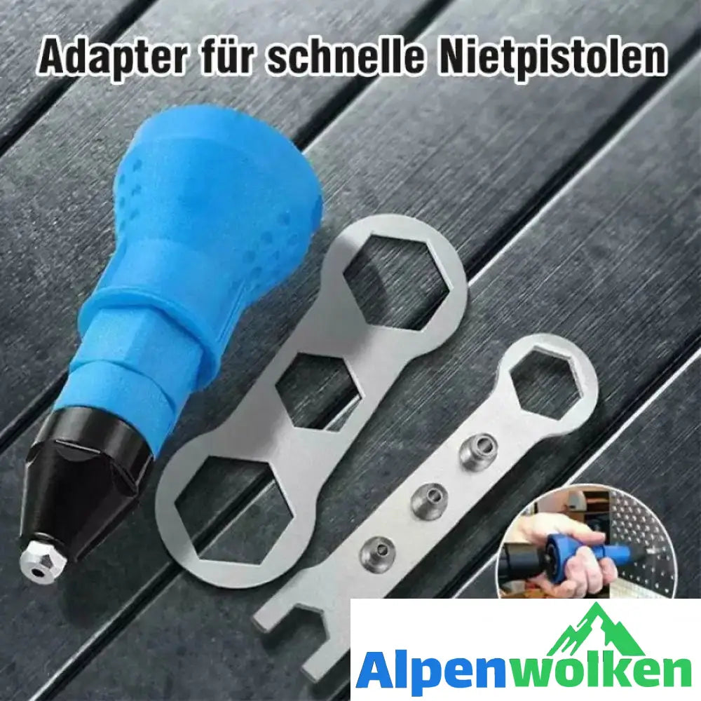 Alpenwolken - Adapter für schnelle Nietpistolen