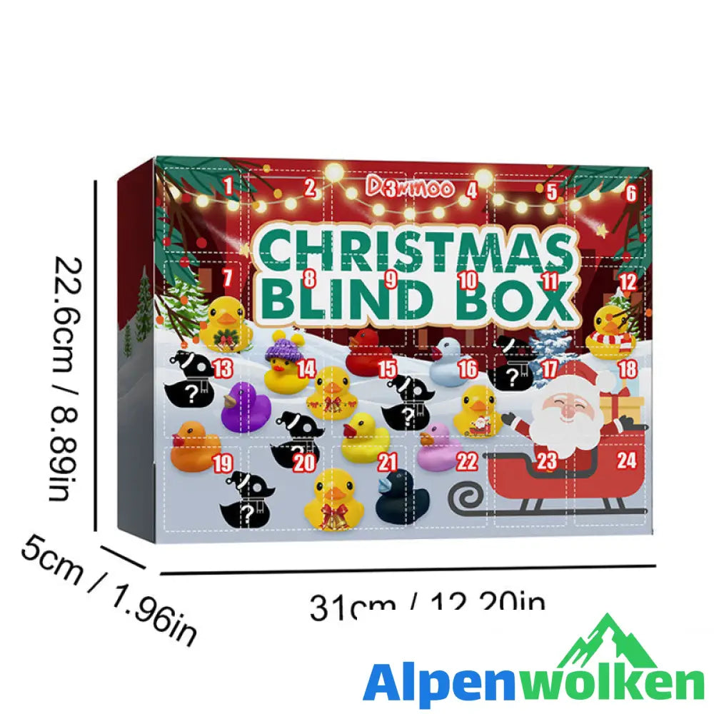 Alpenwolken - 🦆Adventskalender 2023 – Geschenk für Kinder