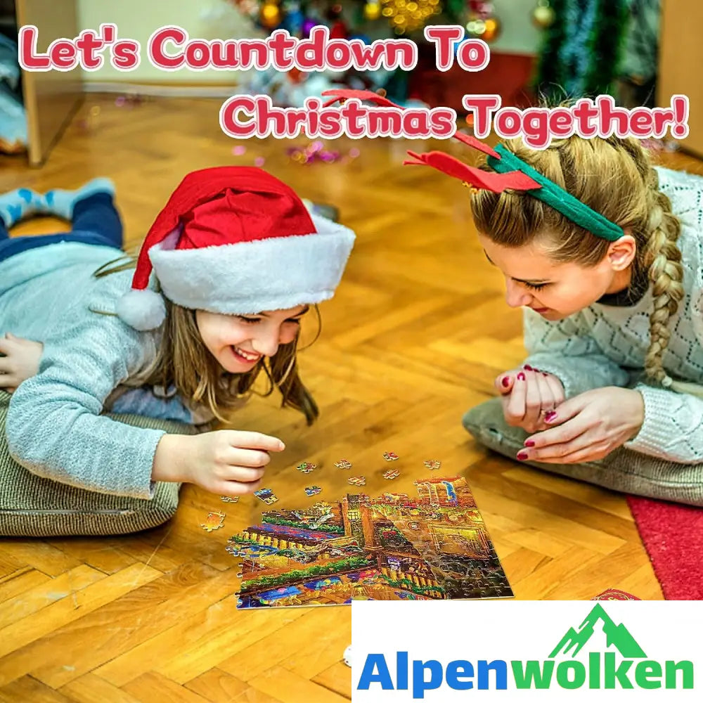 Alpenwolken - Adventskalender 2023 Weihnachtspuzzles