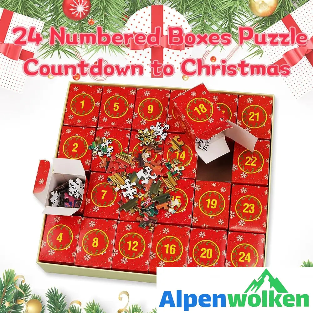 Alpenwolken - Adventskalender 2023 Weihnachtspuzzles