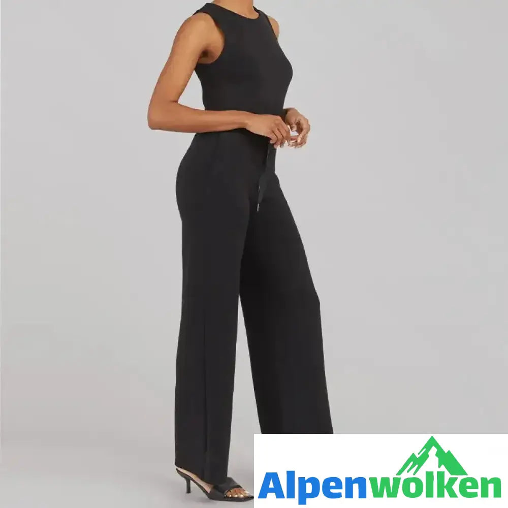 Alpenwolken - Ärmelloser einfarbiger Overall | festival outfit