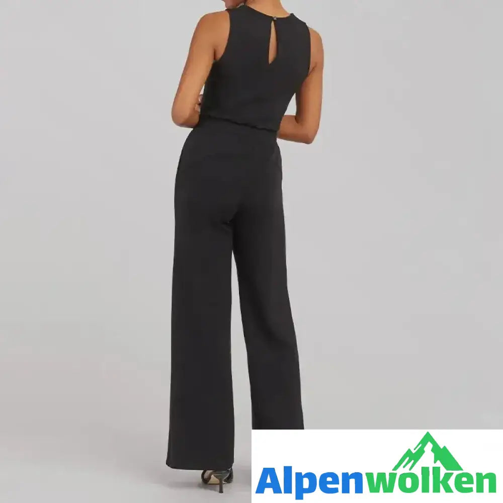 Alpenwolken - Ärmelloser einfarbiger Overall | festival outfit