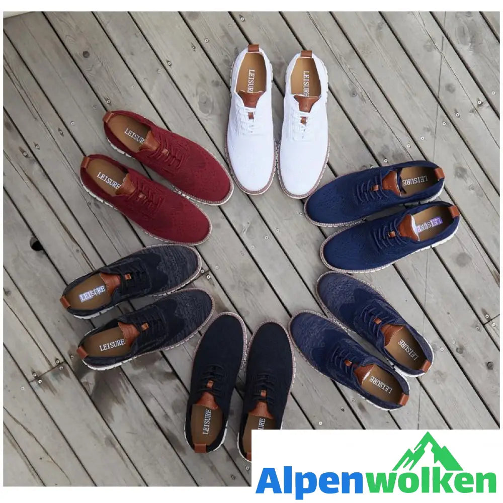 Alpenwolken - Air-Mesh Atmungsaktive Freizeitschuhe Für Männer