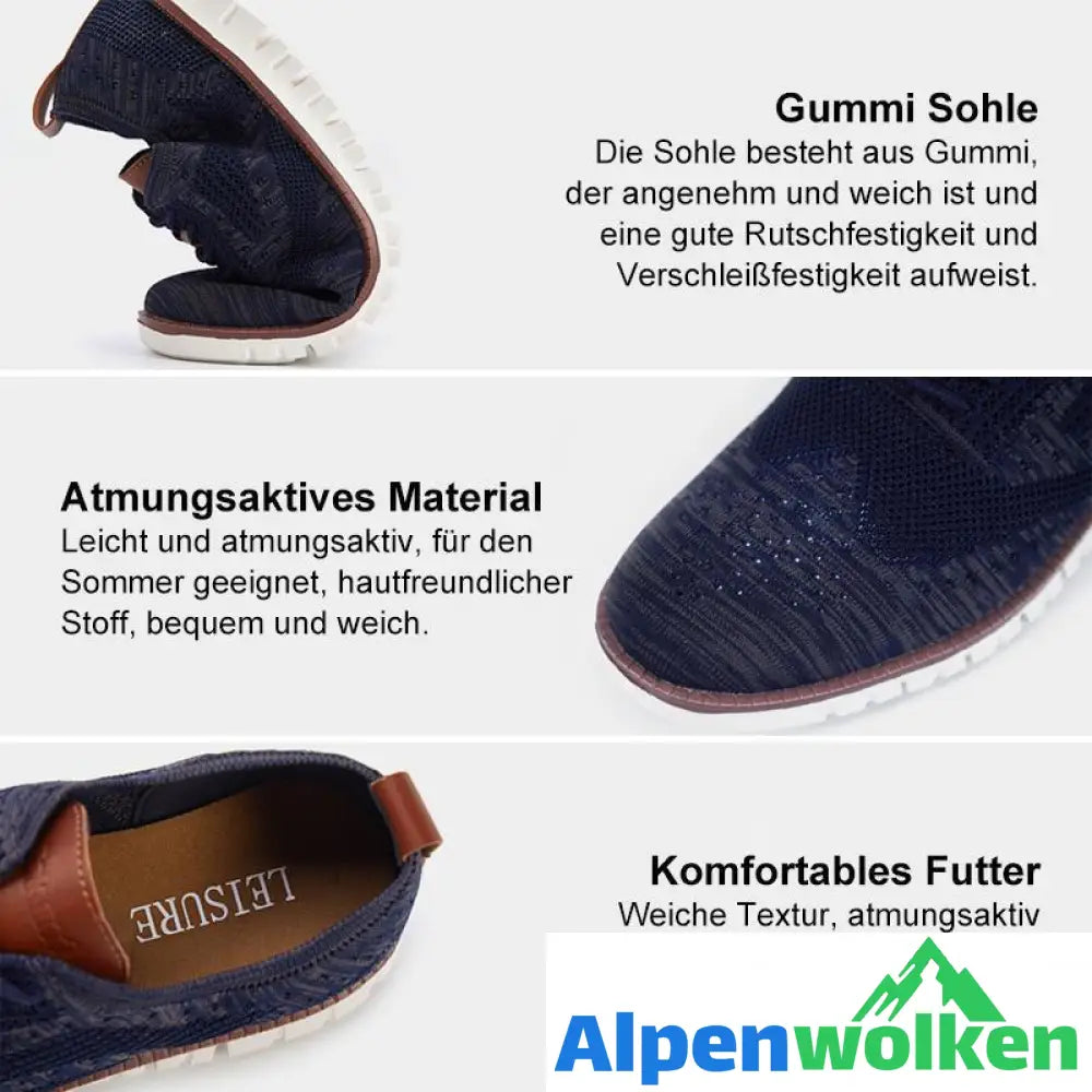 Alpenwolken - Air-Mesh Atmungsaktive Freizeitschuhe Für Männer