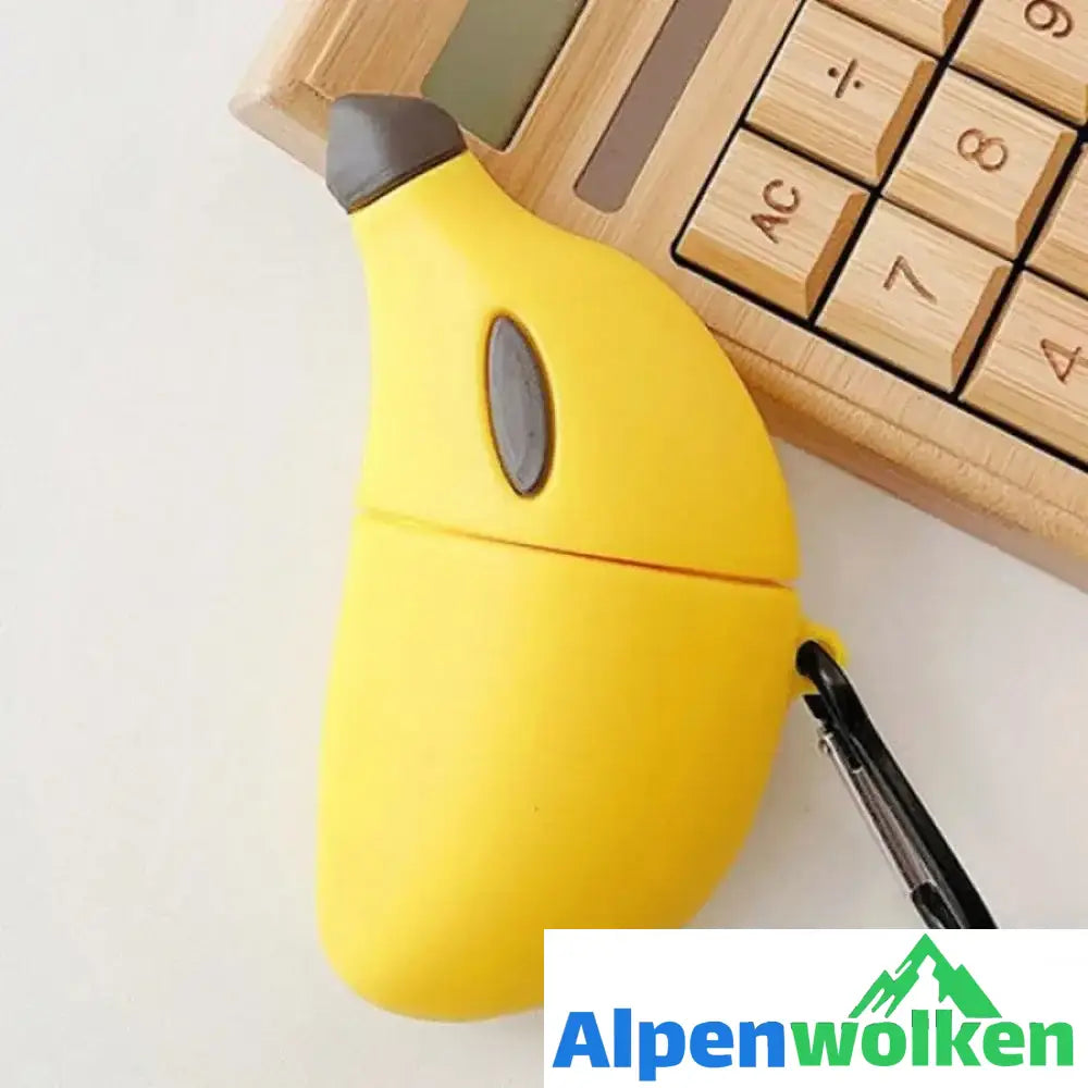 Alpenwolken - Airpods Silikonschutzhülle Banane