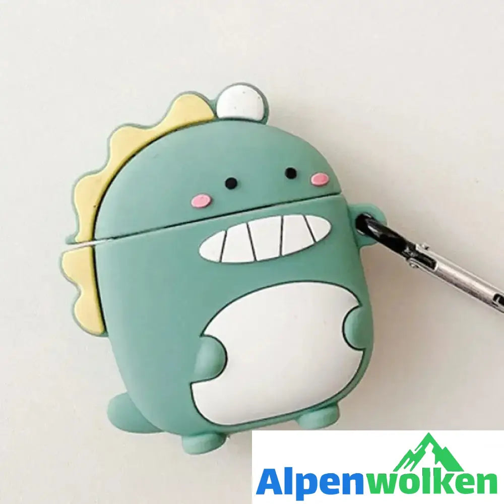 Alpenwolken - Airpods Silikonschutzhülle Dinosaurier