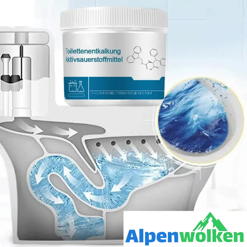 Alpenwolken - Aktiver Sauerstoffwirkstoff für die Toilette